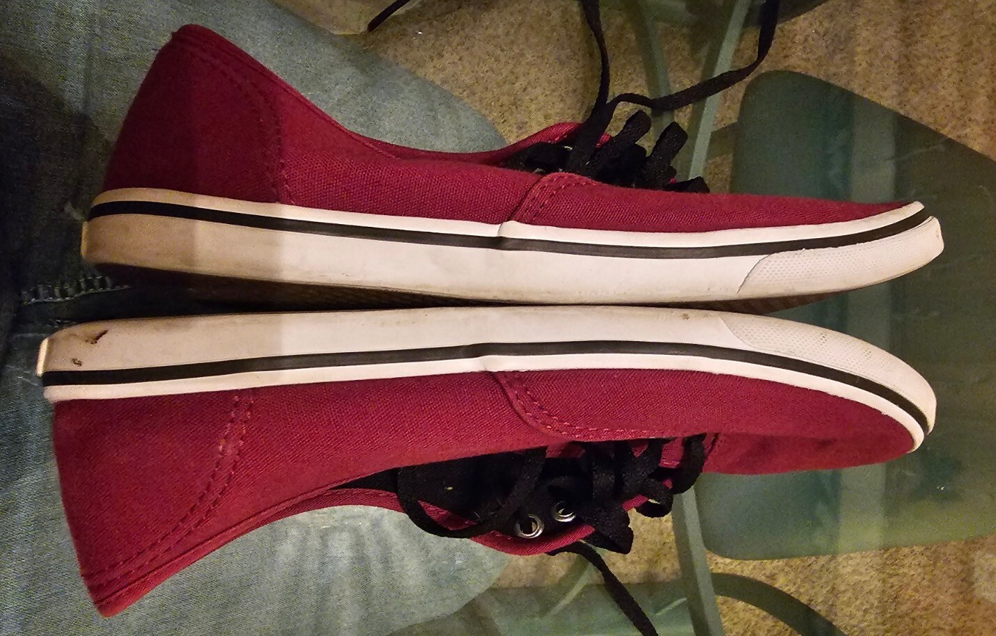 Vans Maroon Black - image 4