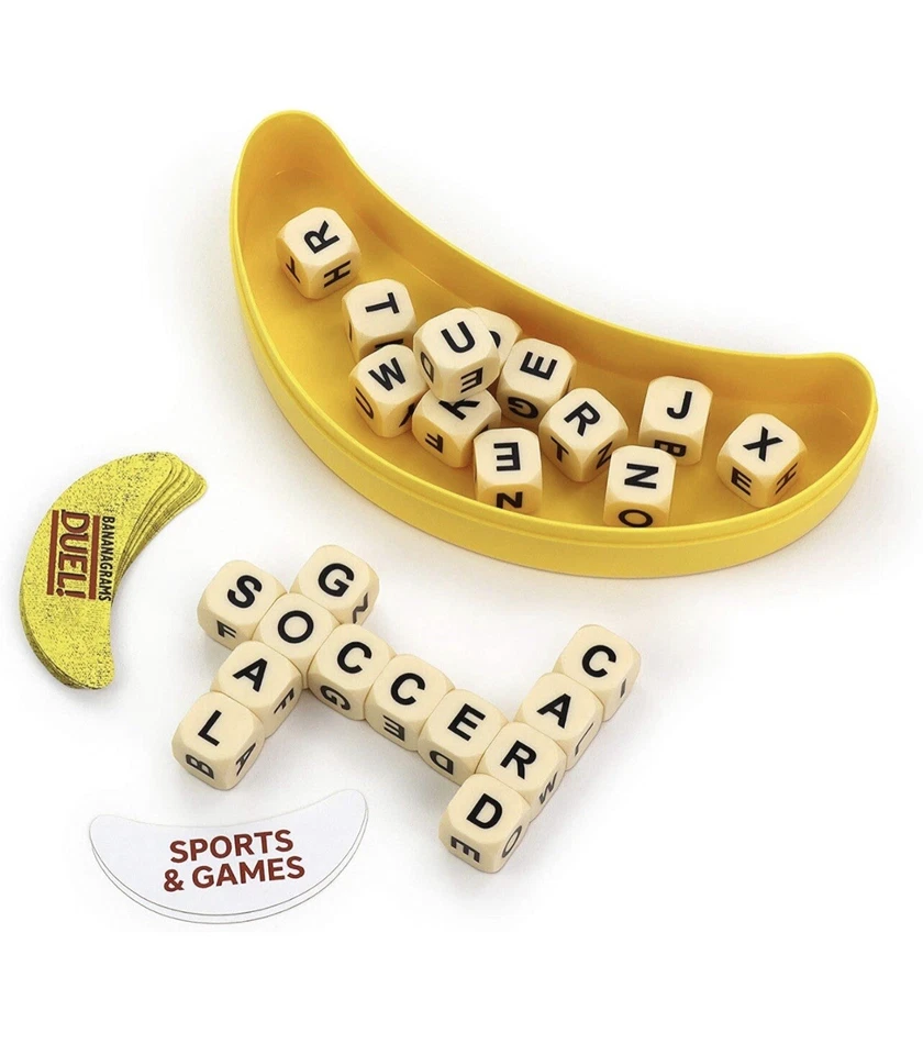 Bananagrams Duel Word Game Ages 7+ 2 Players 10+ Minutes Playtime - Image 2 of 4