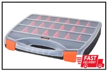 21-Compartment Plastic Small Parts Organizer