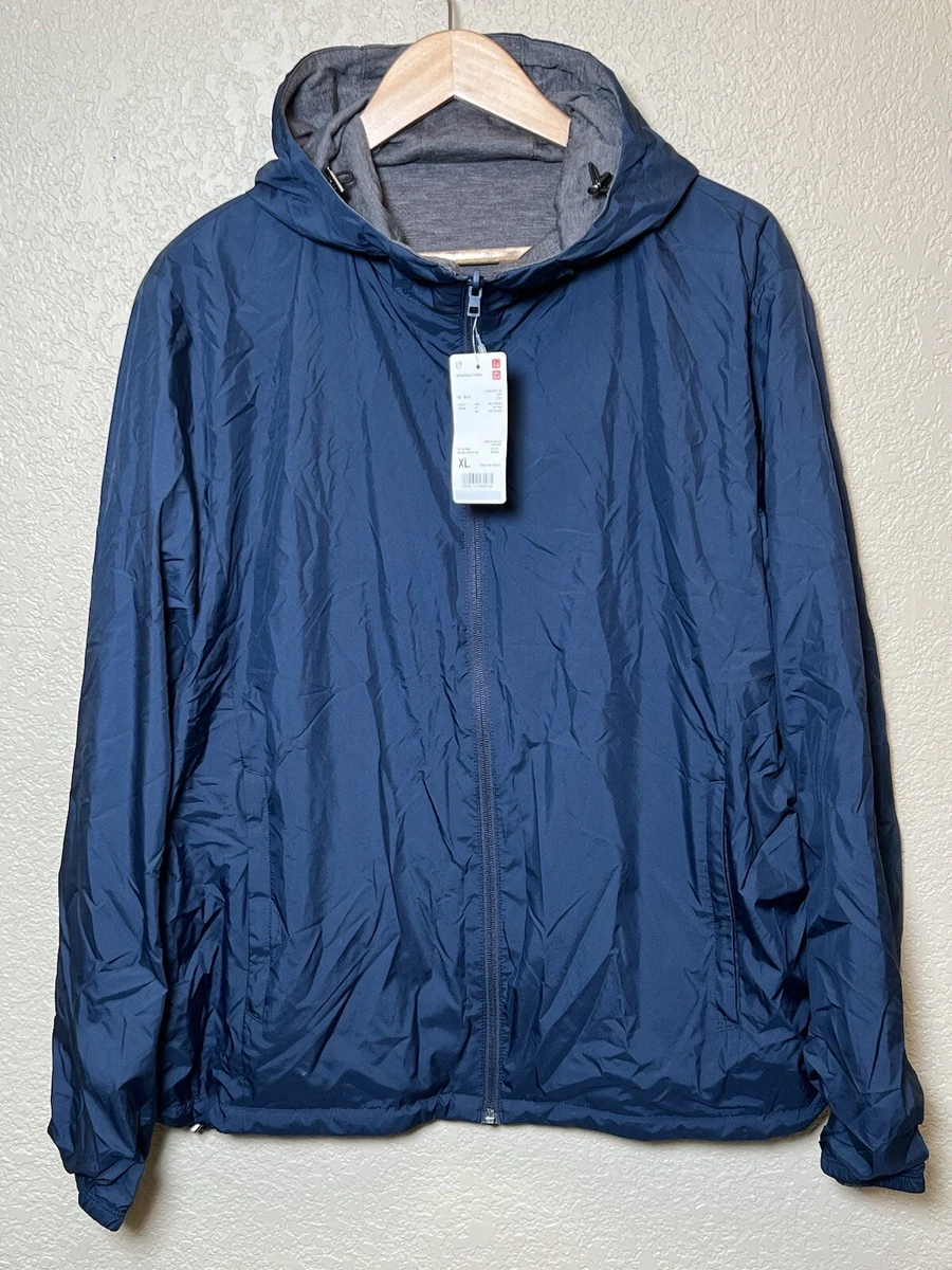Uniqlo Men's Reversible Parka Blue/Gray Color Size XL-NWT | eBay