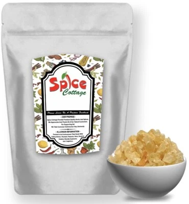 SPICE-COTTAGE Gond Katira Edible Gum Pieces tragacanth gum health benefits 25g-450g