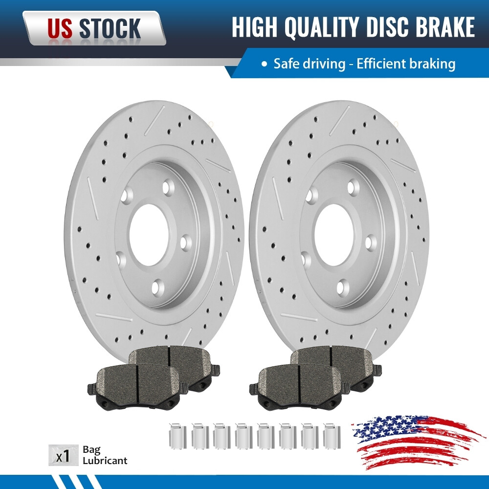 Brembo OE 01-07 Chrysler Town & Country/01-07 Dodge Caravan/Grand Caravan Rear Disc Brake Kit