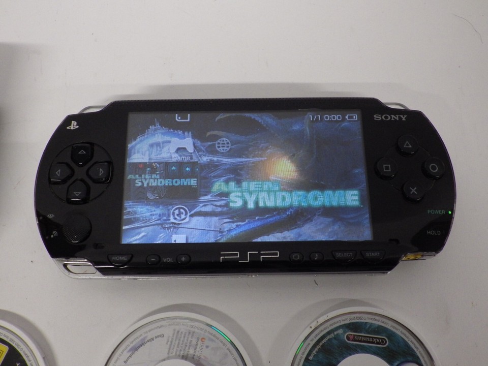 Sony PSP1000 6 Games 2 Movies Bundle eBay