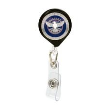 TSA Insignia New Logo Badge Reel Retractable ID Card Holder Security Lanyard