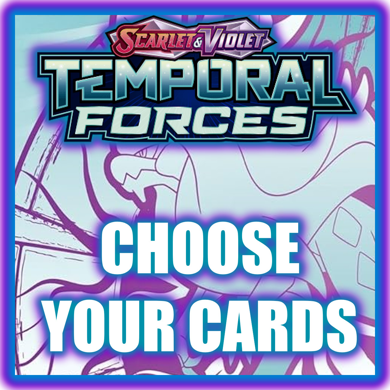✨UP TO 25% OFF!✨ Choose your Card! Temporal Forces Set Pokemon TCG!