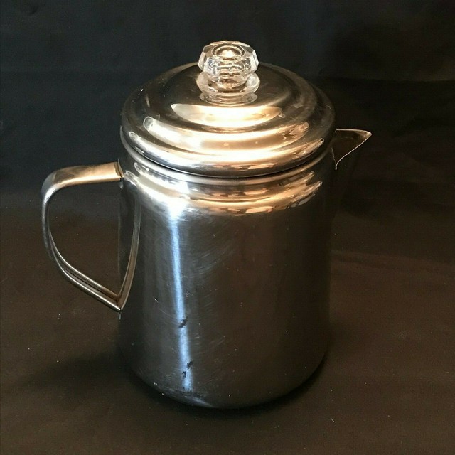 coleman stainless steel coffee pot