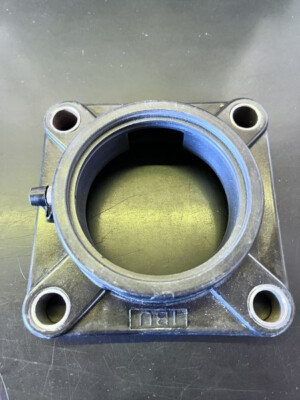 1 Stk. IBU Thermoplast Flanschlagergehäuse  für Spannlager mit 35mm Welle