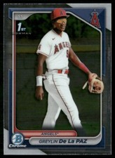2024 Bowman Chrome Prospects Greylin De La Paz #BCP-181 GS1-4