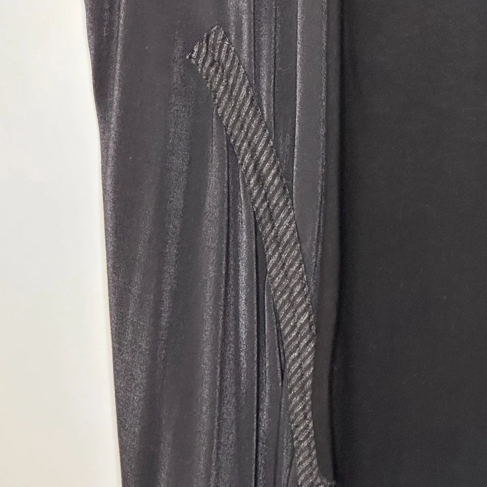 黑色开口高低掸子背心巫婆奇思戈斯童话垃圾 90 年代 y2k 朋克 — 第 4/4 张图片