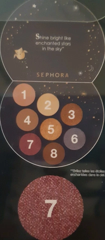 SEPHORA~ ENCHANTED SKY~ Eyeshadow Palette ~ 100%Authentic ~ WITH RECEIPT - Image 4 of 4