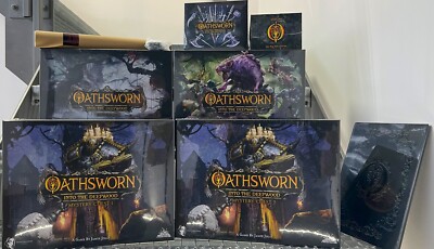 Oathsworn into the Deepwood Shadowborne Game Kickstarter Pledge All-IN OVP 2nd