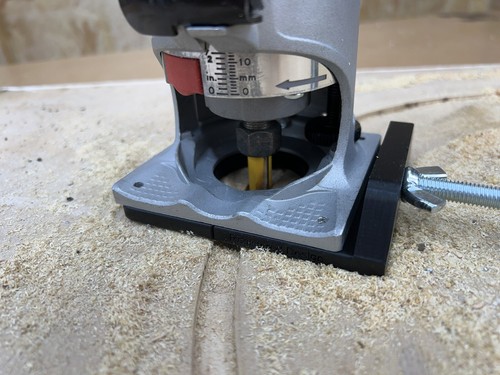 Kreisvorrichtung für Bosch GKF-600 Trimmer Router voll verstellbar - Bild 4 von 9