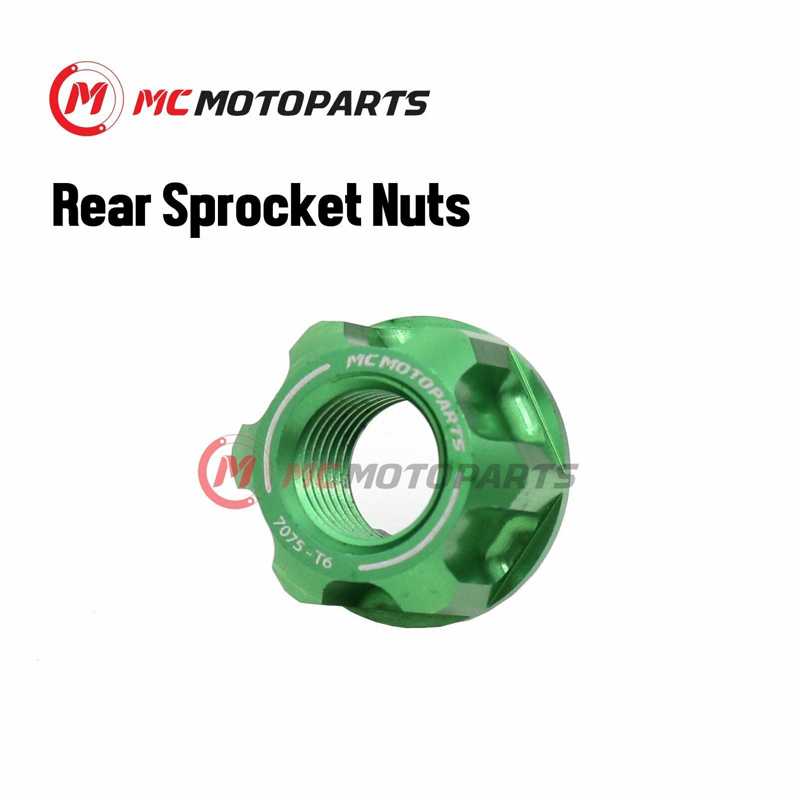 M10 x1.25 Thread Rear Sprocket Nuts For Kawasaki ZX9R ZX7R 