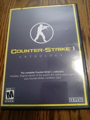 Counter-Strike 1 Anthology PC CDRom Video Game 2005