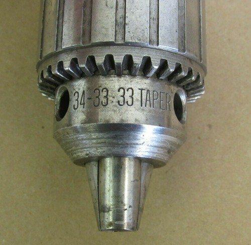 JACOBS CHUCK 34-33 33 TAPER CAP. 0-1/2 