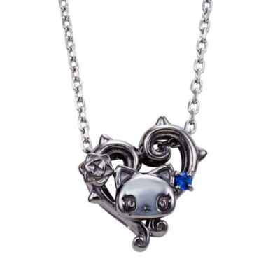 Sanrio Ado Adorozatorumary Silver Necklace Pendant SAAD-N002BK Japan Limited