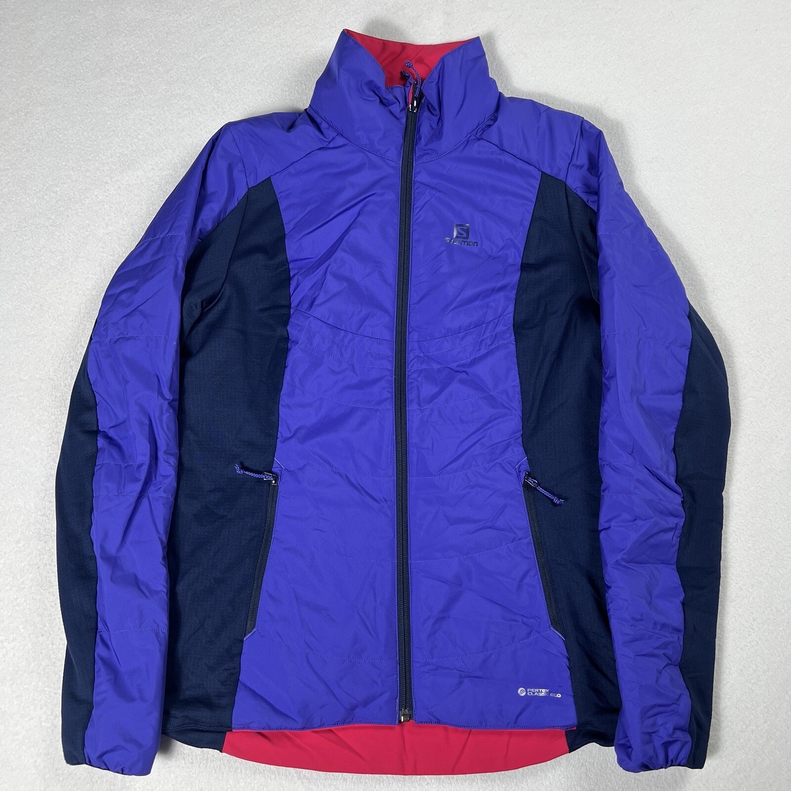 Salomon Giacca Donna Pertex Classic Eco Reversibile Ultraleggera Primaloft Medium