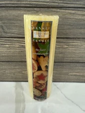 Vintage Rare HTF Yankee Candle Christmas Wish 3" x 9" Pillar Scented Candle