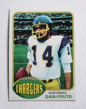 1976 Topps Football #128 Dan Fouts Chargers MINT - 
