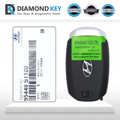 GENUINO 2018 - 2019 HYUNDAI SANTA FE LLAVE INTELIGENTE - 3 BOTONES - 433MHZ... - Imagen 3 de 3