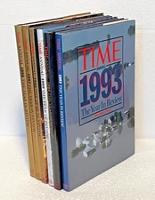 TIME ANNUALS (SIX TOTAL BOOKS) • THE YEAR IN REVIEW FOR 93, 94, 95, 96, 97, 98