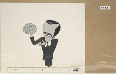 Beetlejuice Original Production Drawing And Cel 56-12 Used Cond.
