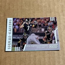 2019 Panini Ben Roethlisberger #SC-25 Signal Caller Steelers 