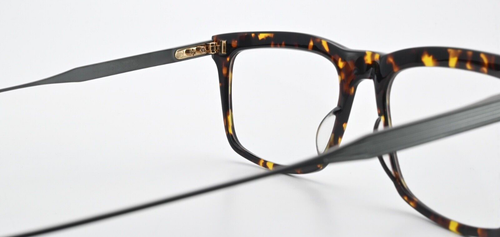 DITA Brille Stalko DTX130 TRT-GUN 53 Glanz Tortoise Graphit Rechteckig Luxus OVP - Picture 11 of 14