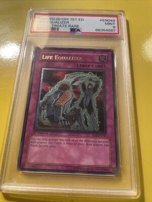 YuGiOh LIFE EQUALIZER #EOJ-EN049 🔥PSA 9 MINT🔥1st EDITION - 2006