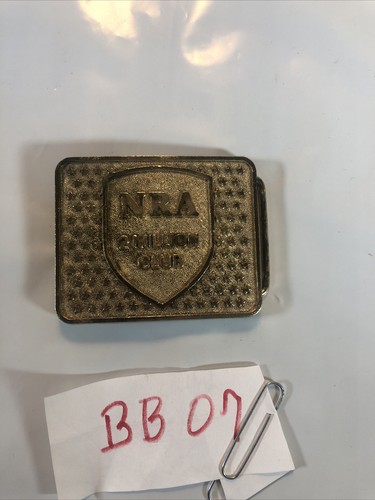 Boucle De Ceinture Vintage NRA 2 Million Club - Collector