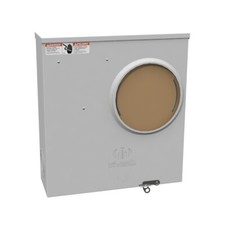 Milbank U3599-O-KK-BLG 1-Phase 5 Terminal 200 Amp Ringless Meter Socket 600V