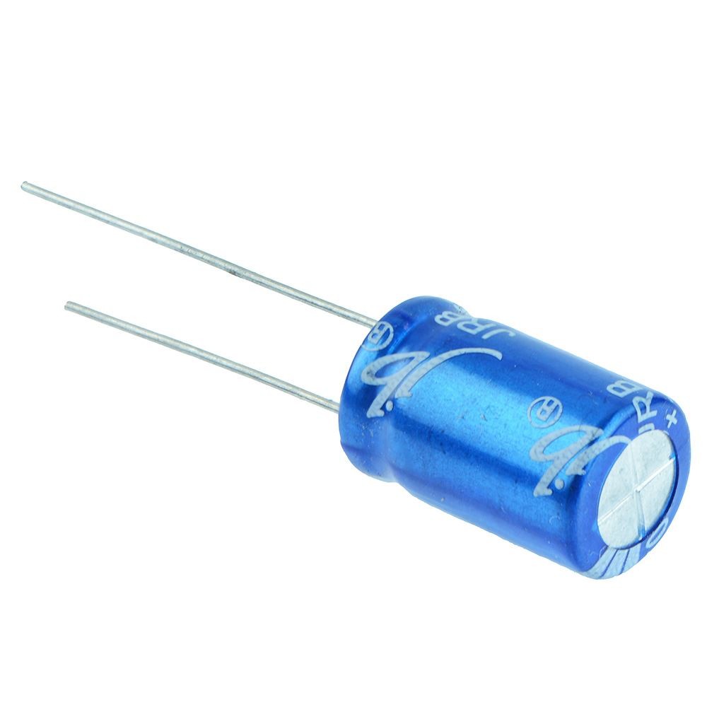 10 x 10uF 25V Radial Aluminium Electrolytic Capacitor ±20%