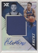 2018 Panini Chronicles XR Rookie Jumbo Swatch 17/50 Kevin Knox #XR-KNX Auto eq1