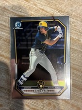 Brady Ebel Chrome Prospect Rookie RC 2026 Bowman Card #BCP-142 Milwaukee Brewers