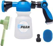 Giant Pet Washing Hose Attachment, 6-In-1 Soap Sprayer Moden Garden Hose Nozzle 