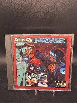 Liquid Swords by Gza/Genius (Wu-Tang Clan) Audio CD 1995 Geffen Tested