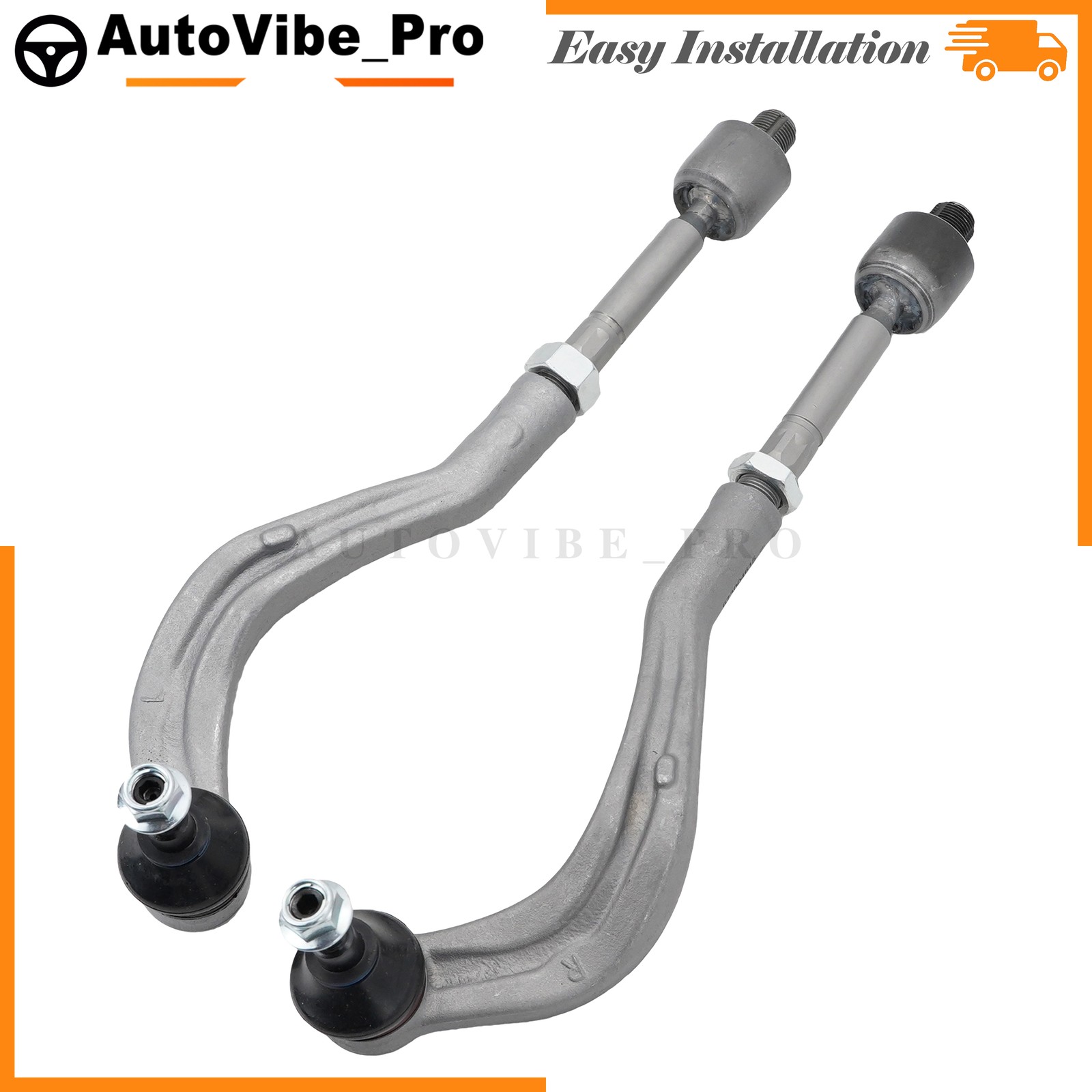 4PCS For Maserati Levante LH RH Inner Outer Tie Rod End 673004614 673004615