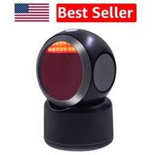 2D QR Barcode Scanner, Hands-Free Omnidirectional Reader for Mobile Payments