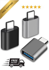 USB C to USB Adapter, Type C Thunderbolt 4 OTG Converter, USB C Male to USB 3...