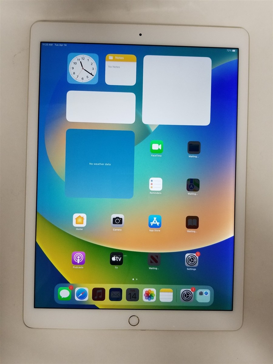 Apple iPad Pro (12.9-inch) A1584 32 GB, Wi-Fi, 12.9 in - Gold for