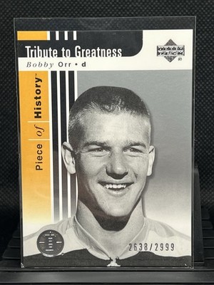 2002-03 Upper Deck Piece Of History 2638/2999 Bobby Orr #115 HOF Bruins