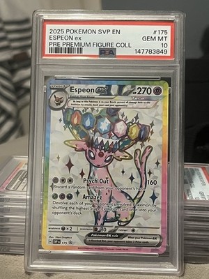 Pokmon TCG Espeon EX 175 Black Star Promo Full Art PSA 10 G1N