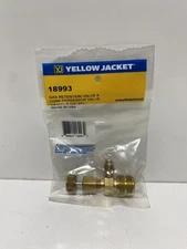 Yellow Jacket 18993 Core Depressor Valve 1/4" MFL x 1/4" FFL