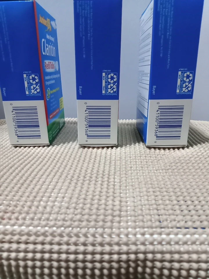 Claritin Juniors 24HR Alivio de Alergias No Somnolencia RediTabs, 30 Exp 2026/03 Lote de 3 Foto 3 de 3