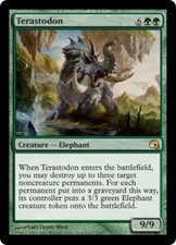 Terastodon -Foil Near Mint MTG Premium Deck Series: Graveborn