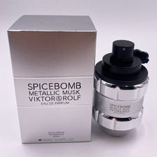 Viktor Rolf Spicebomb Metallic Musk Eau de Parfum 3.04oz For Men NEW SEALED