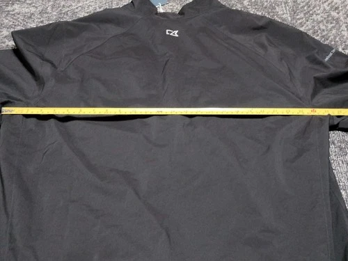 Cutter & Buck Breaker Half Zip Pullover Popover Jacket Golf Black Weathertec XXL image 19
