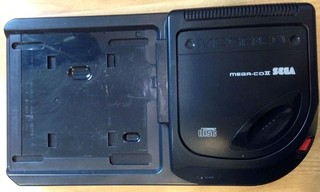 CONSOLE SEGA MEGA CD II PAL EURO MK 4102 50 FONCTIONNELLE BON ÉTAT WORKS WELL!