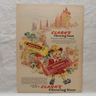 Clark's Gum 1943 & 1948 Original Advertisements Lot of 3 — photo 2