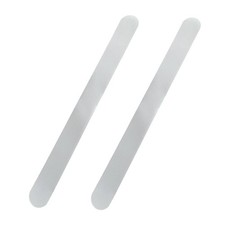 Transparent 2pcs Tennis Racket Paddle Head Protection Tape 37cm for Racquet Use